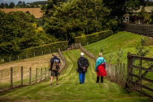 Club members enjoying the summer in the Teviot valley