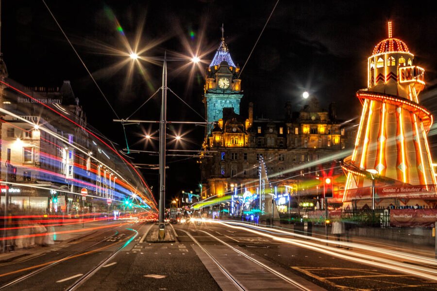 Princes Street Night